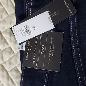 Banana Republic Ultra High Rise Slim Jeans Tall